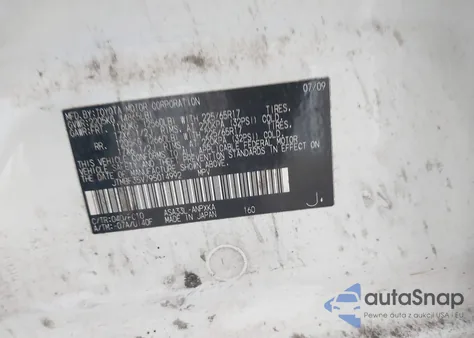 2009 Toyota Rav4 из США, поврежденный, VIN JTMBF35V795014992